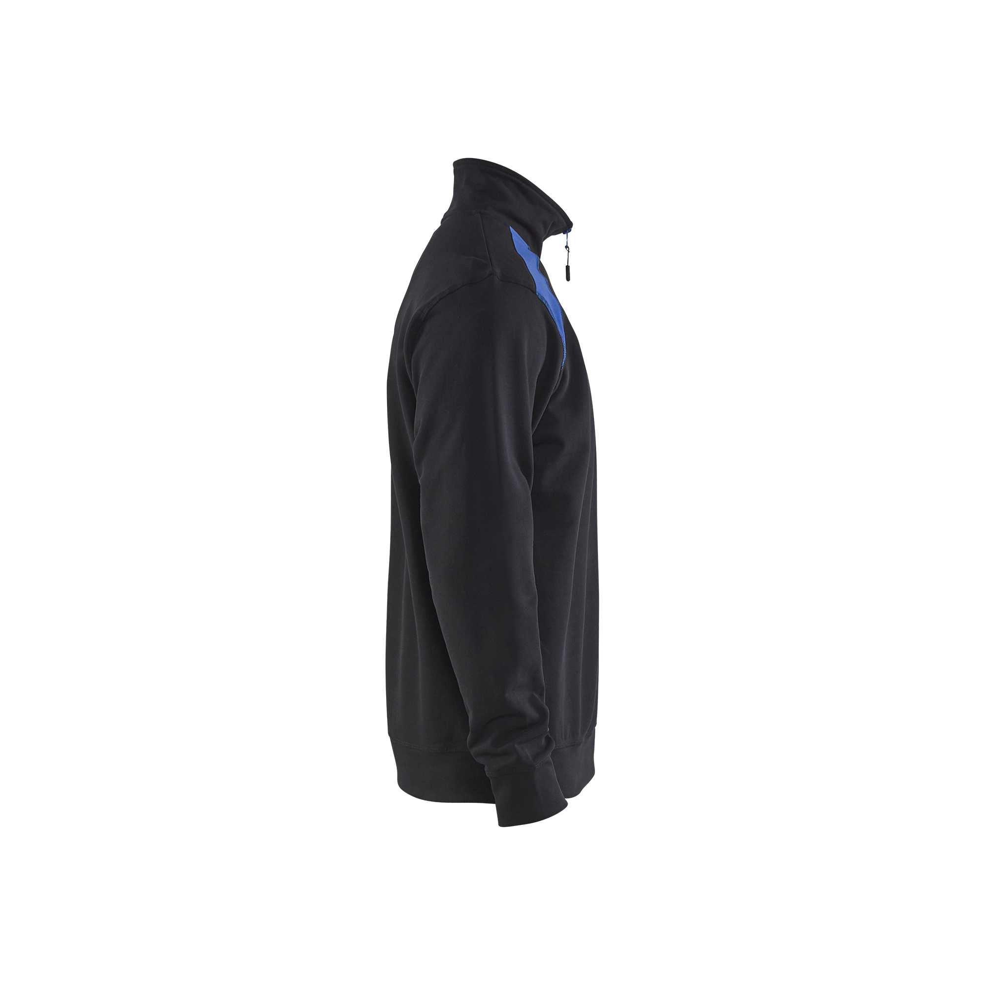 BLAKLADER 33531158 Half Zip 2 Tone Sweatshirt Work Sweatshirt MEN - 100% Cotton